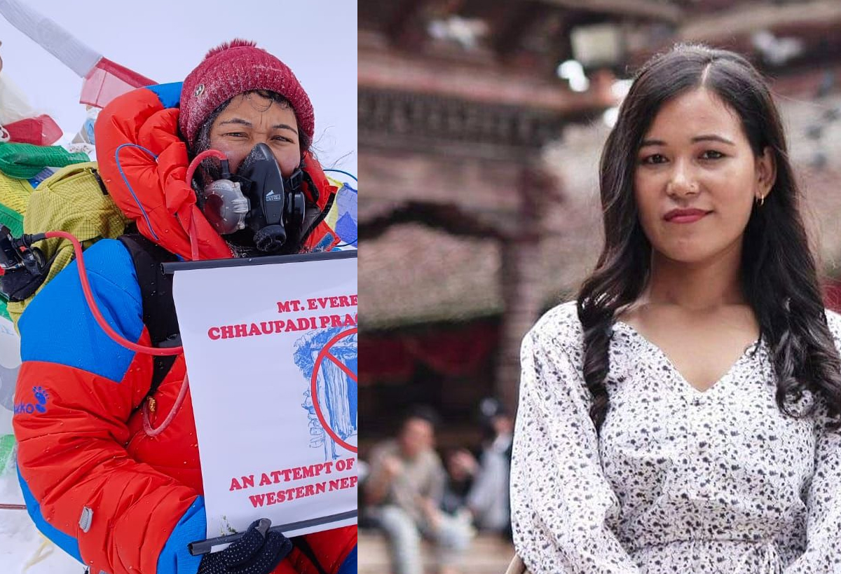 सुदूरकी संगीताको कथाः महिलाले हिमाल चढ्दा देउता रिसाउँछ भन्थे, गरिदिइन् सगरमाथा आरोहण