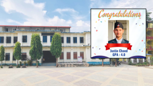 धनगढीको जेसीज एभरेष्टले एसईईमा ल्यायो उत्कृष्ट नतिजा, जस्टिन चन्द ४.० जिपिएसहित टप