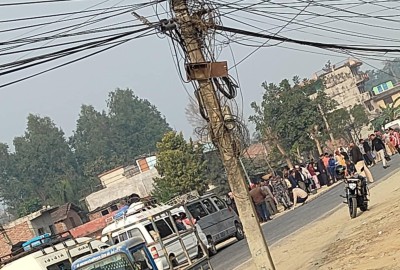 कञ्चनपुरमा ट्रकको ठक्करबाट मोटरसाइकलमा सवार युवतीको मृत्यु
