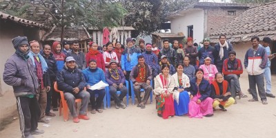 थारू समुदायले भलमन्सा छान्दै