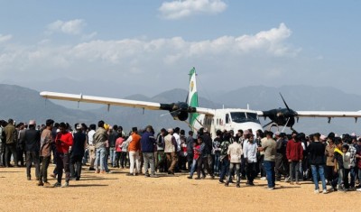 कमलबजार विमानस्थलमा तारा एयरलाइन्सको पहिलो व्यावसायिक उडान