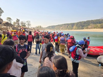 महाकालीमा जलयात्रा,  भारत र बङ्गलादेशका युवाहरूको पनि सहभागिता