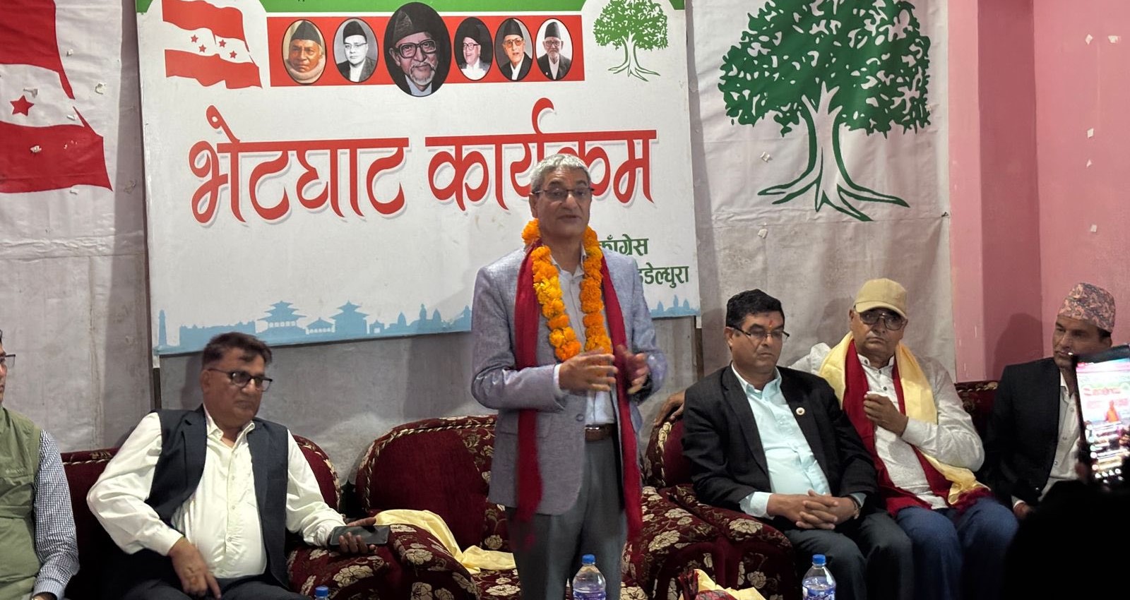 सरकारलाई कमजोर बनाउने र कांग्रेसलाई बदनाम गर्ने षड्यन्त्र भइरहेको छ: गृहमन्त्री लेखक