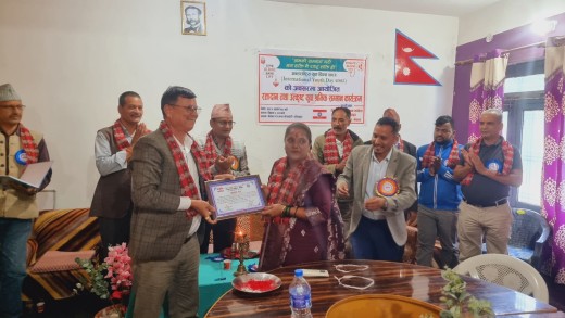 डडेल्धुरामा श्रमिकलाई सम्मान गर्दै मनाइयो अन्तर्राष्ट्रिय युवा दिवस