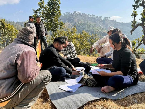 परशुराम नगरको टोली दुर्गम बस्ती बसौंटीमा 