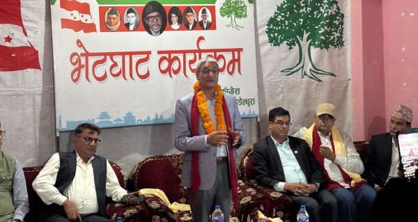 सरकारलाई कमजोर बनाउने र कांग्रेसलाई बदनाम गर्ने षड्यन्त्र भइरहेको छ: गृहमन्त्री लेखक