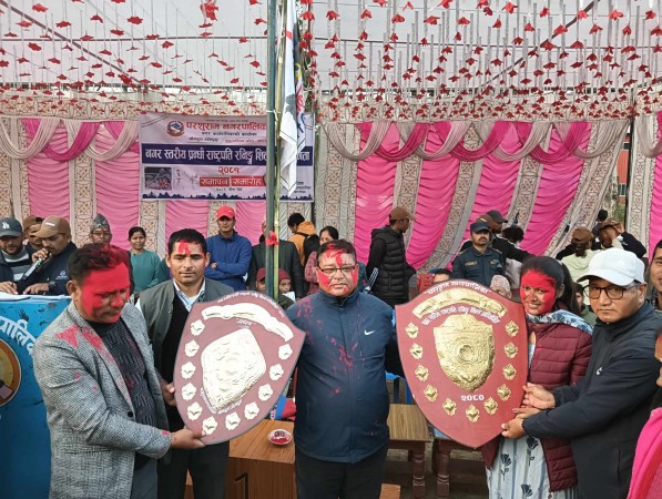 भुवनेश्वरी माविले जित्याे परशुरामकाे १५औं राष्ट्रपति रनिङ शिल्ड