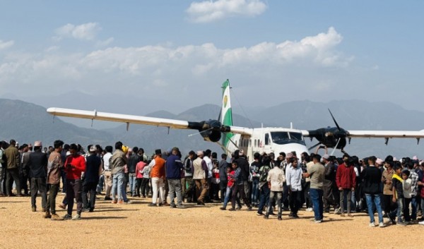 कमलबजार विमानस्थलमा तारा एयरलाइन्सको पहिलो व्यावसायिक उडान