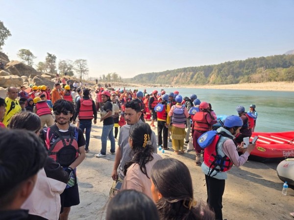 महाकालीमा जलयात्रा,  भारत र बङ्गलादेशका युवाहरूको पनि सहभागिता