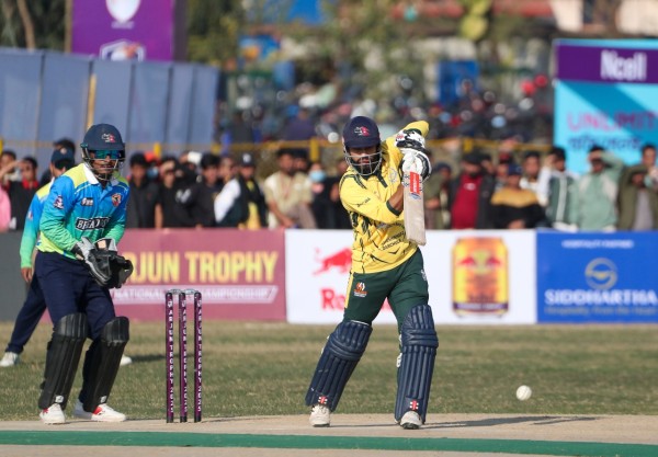 अर्जुन ट्रफी : कुशल भुर्तेलको अलराउण्ड प्रदर्शनमा डडेल्धुराको विजयी सुरुवात